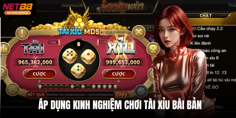 Kinh Nghiệm Chơi Tài Xỉu - Net88 Bật Mí Bí Mật Lụm Tiền Mới 3 Áp dụng kinh nghiệm chơi Tài xỉu bài bản
